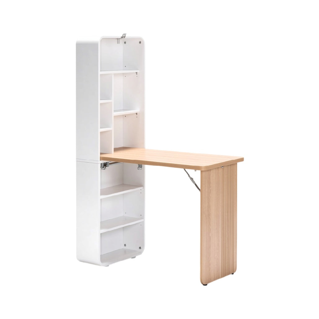 **Technische titel in het Nederlands: Opvouwbaar Bureau met Opbergruimte**